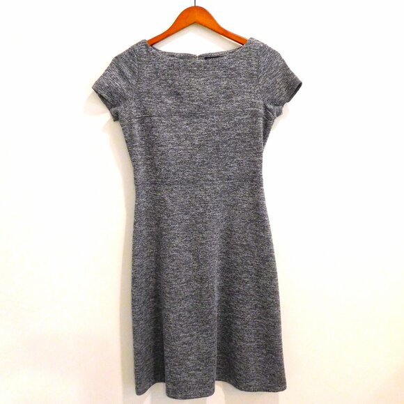 Marled Knit Fit and Flare Dress - Picture 2 of 4